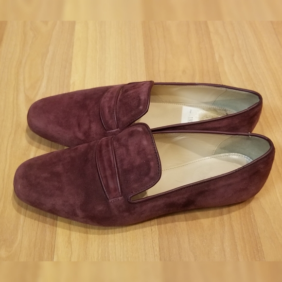 J Crew Georgie Suede Penny Loafers - Picture 2 of 5